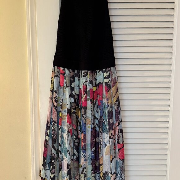 NWT  -- TED BAKER Corino Mockable Pleated Dress (Size 1) - Picture 4 of 5
